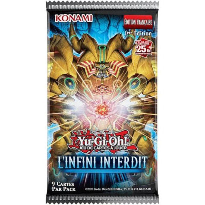 Yu-Gi-Oh! - 4 Boosters - LInfini Interdit