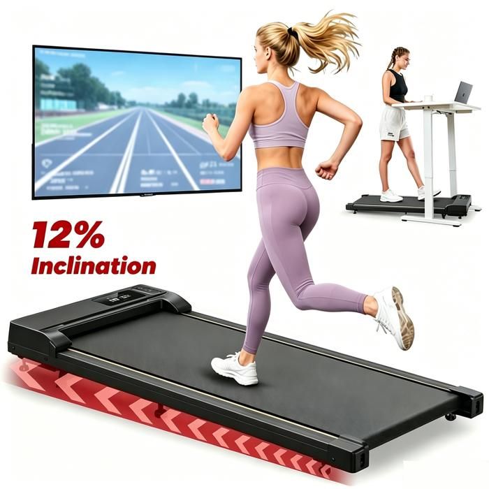 Tapis Sport Électrique Course Marche 1-10 KM/H Écran LCD Mot