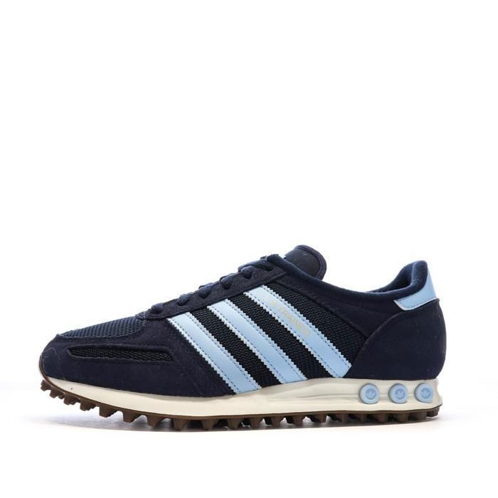 Adidas Sportswear Adidas Trainer Blu Nabuk Baskets Marine/Bleu