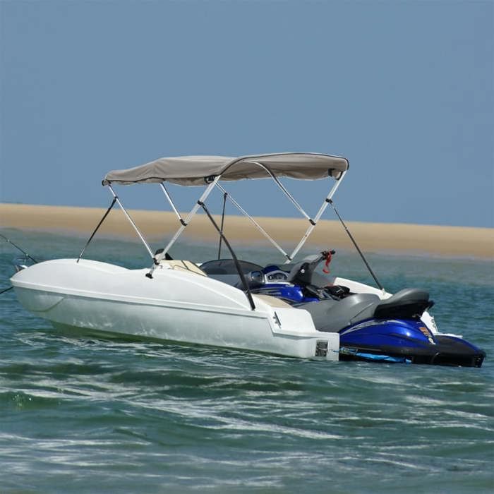 Toit Bimini Pour Bateau – Oxford 600D, Imperméable UV, Fermeture éclair étanche, Plusieurs Tailles