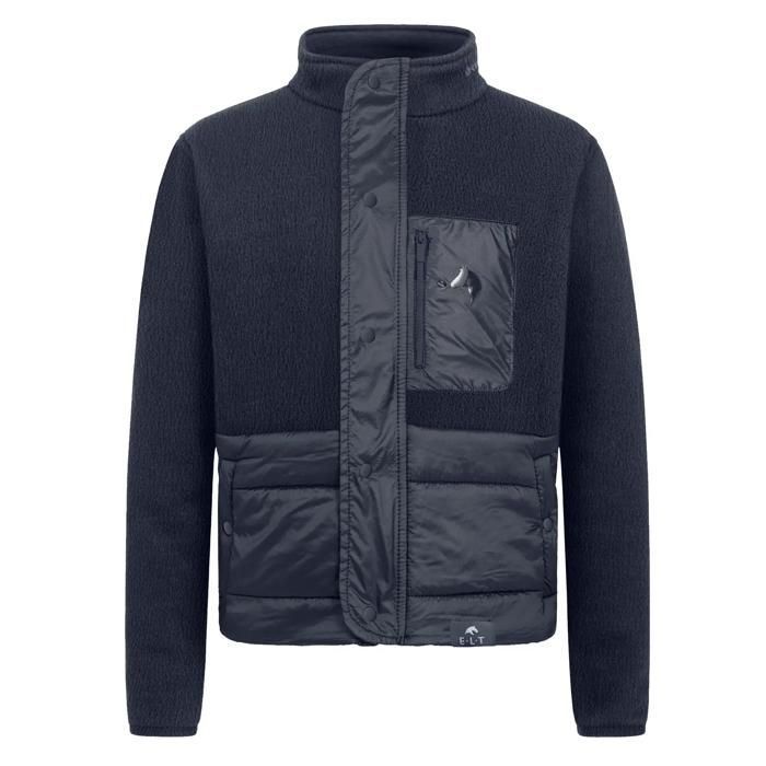 Veste imperméable équitation fille ELT Lucky Malou - bleu profond