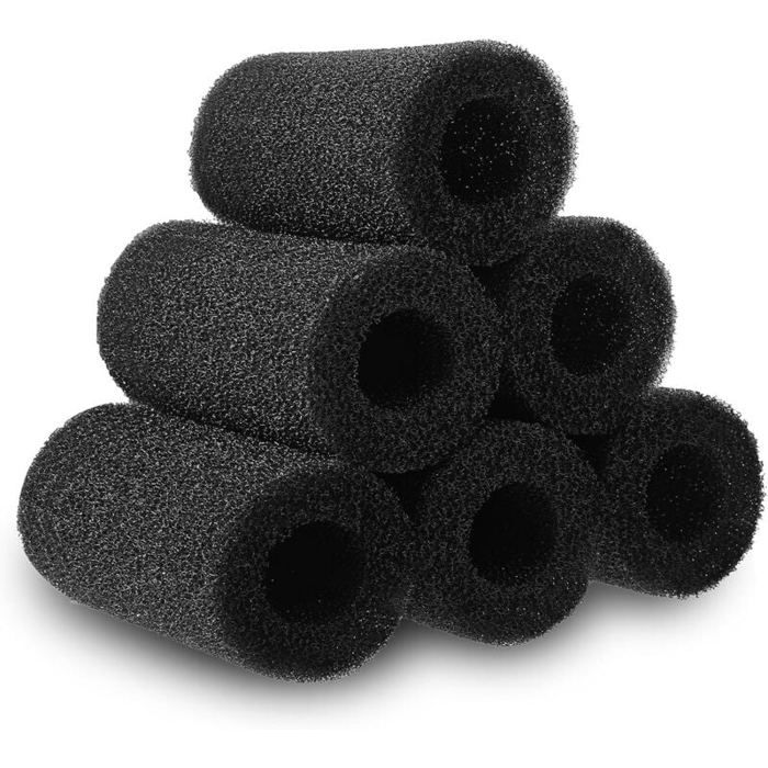 Meilleurs prix pour Lot de 6 éponges filtrantes pour aquarium - Éponge de pré-filtre - Accessoire de filtre daquarium - Empêche linhalation acciden
