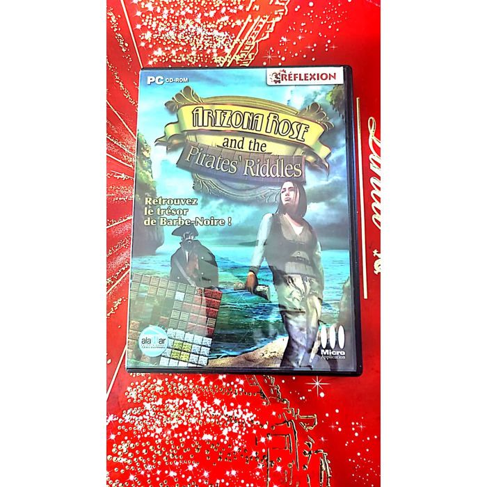 Micro Application Arizona Rose And The Pirates’ Riddles – Jeu PC Cd-Rom – Réflexion / Objets Cachés