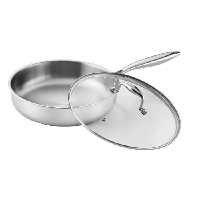 Sauteuse - PRADEL EXCELLENCE - Lumia Tri-Ply - 28 cm - Tri-Ply 2 5 mm - Inox 18/10 induction Sauteuse - PRADEL EXCELLENCE - Lumia Tri-Ply - 28 cm - Tri-Ply 2 5 mm - Inox 18/10 induction