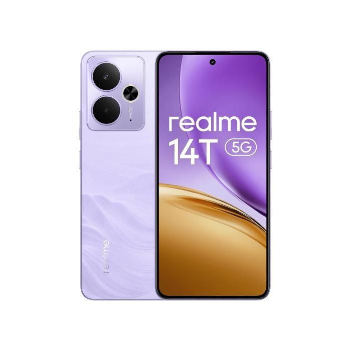 Realme 14T 5G 8GB-256GB Morado (Lightning Purple) Dual SIM