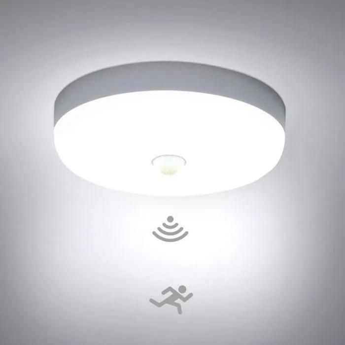 Plafonnier LED 30W 6500K Blanc Froid Rond Lampe Plafond LED pour Exterieur Intérieur Escalier Salle de Bains blanc LUSTRE