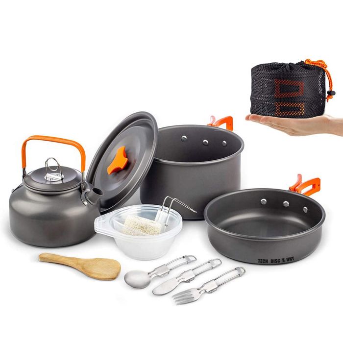 Accessoire campingensemble  - Lazozo -  dustensiles de cuisine antiadhésifsustensiles de campingbols à casseroles type cooking s