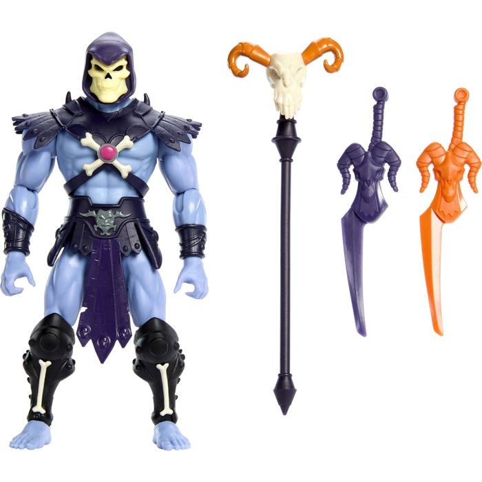 Figurine daction - MATTEL - Skeletor Masters of the Universe 200X - détaillée - articulée - officielle