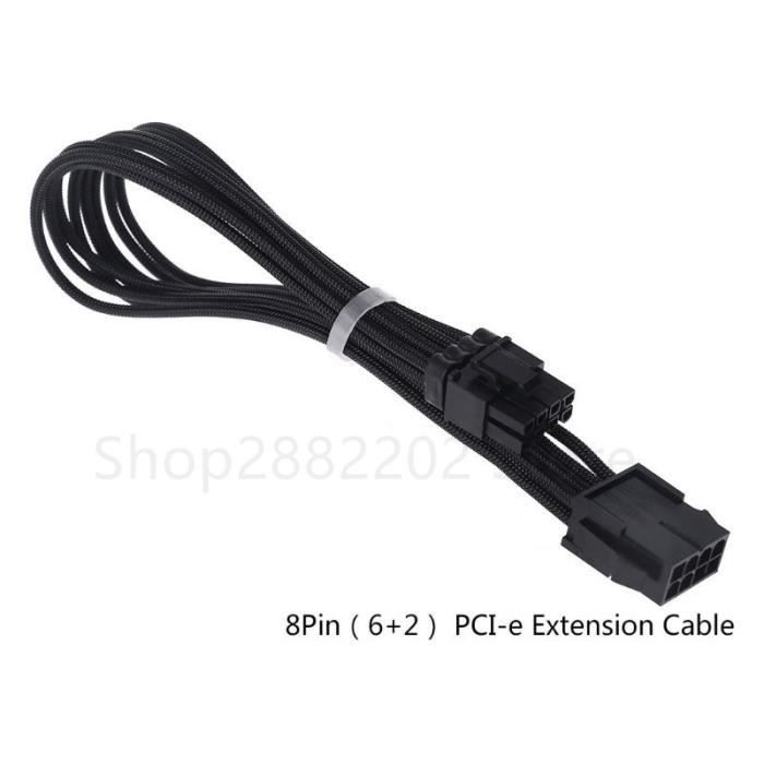 Kit De 48 Peignes à Câbles Pour PC - Gestion Des Câbles D'alimentation CPU 24 Broches, 8 Broches, 6 Broches | Diamètre 3-3.4 Mm, Noir Ou Blanc - 5