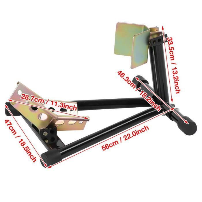Henglshop Cale De Roue Avant Robuste Support D Affichage Pour Moto De Parking Pour Moto Achat Vente Cyclomoteur Mobylette Henglshop Cale De Roue Avan Cdiscount