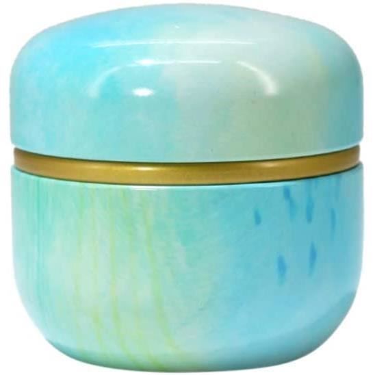 Petite Boîte De Conservation En Céramique Avec Couvercle Aluminium - 82.8 Ml - Pour Matcha, Thé, épices, Café - Étanche Et Design élégant
