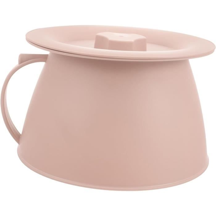 Pot De Chambre / Seau à Urine Avec Couvercle - 21x14 Cm, Matière PP, Neuf, Usage Domestique