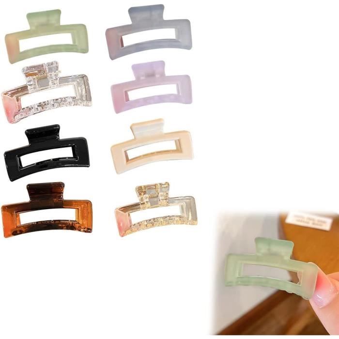 100 Pièces Mini Pinces à Cheveux Noires - Petites Barrettes Invisibles - Lot Économique