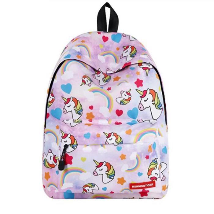 Sac à Dos Kawaii Fille 2025 – Nylon Résistant, Capacité Spacieuse – Design Fleuri Pour école Et Ordinateur Portable