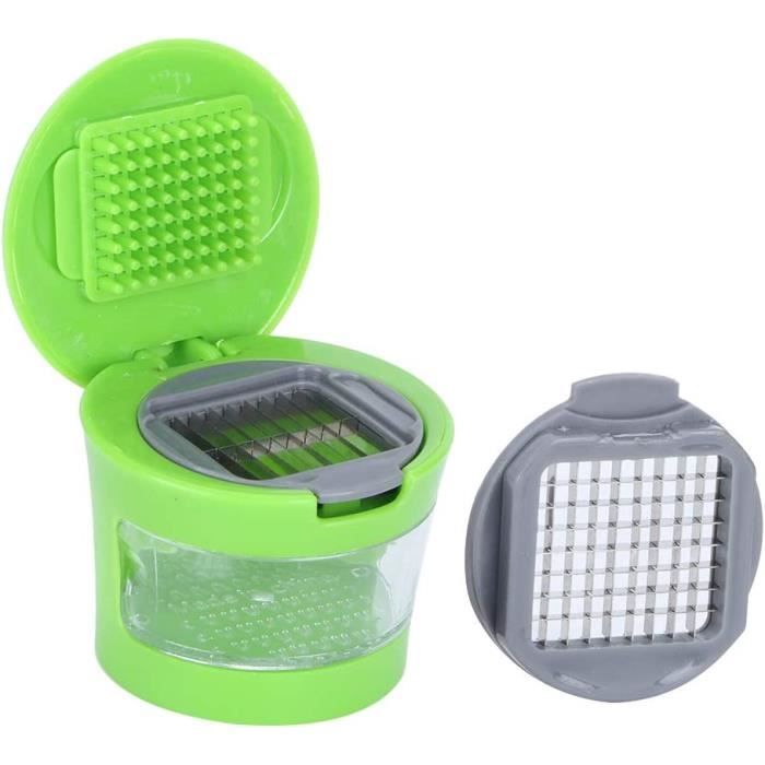 Hachoir à Ail Manuel Avec Ficelle – Multifonction, Lame En Inox, Pour Légumes, Fruits, Viande Hachée - 6
