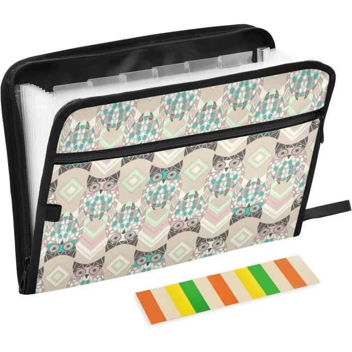COZYhome Tablier De Cuisine De Qualité Avec Poches Motif Hibou à
