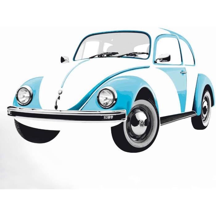 Stickers Volkswagen Coccinelle - Autocollant muraux et deco