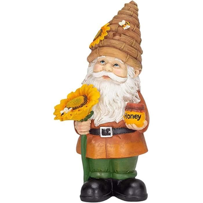 Figurine De Nain De Jardin Pour Décor Extérieur Ou Intérieur - Statue Décorative De Jardin Féerique