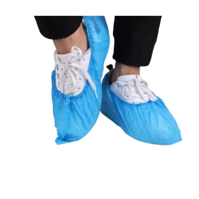 Sur Chaussure Jetable Bleu Lot de 50 (25 paires) Surchaussures Jetables  Protege Couvre Chaussure Impermeable Médicales Chirurgie - Cdiscount