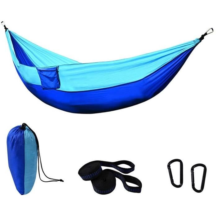 Hamacs de camping hamac portable hamac simple pour l'extérieur, sangles d'arbre