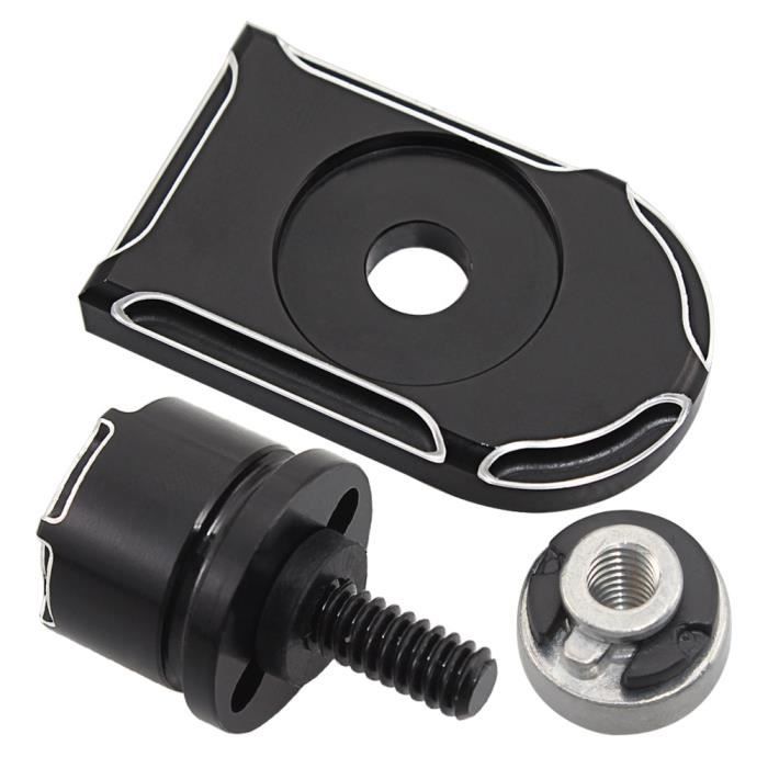 Fussrasten-Set Schwarz für Harley-Davidson HD Softail XL Sportster V Rod Dyna eB