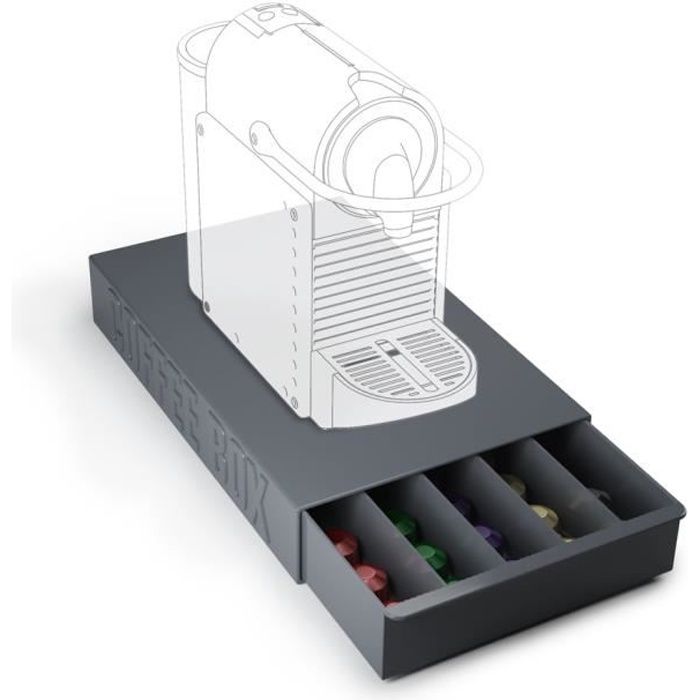 Boîte De Rangement Pour Capsules De Café Collection 'NOIR Kitchen' - 78139