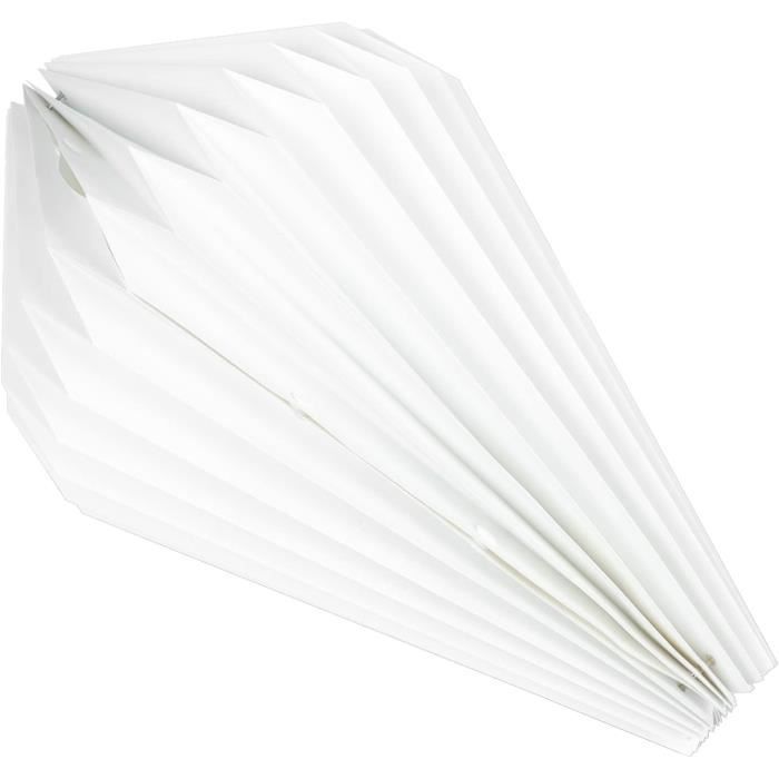 Abat-jour de Lustre Portable en Papier DIY pour Lampes Suspendues