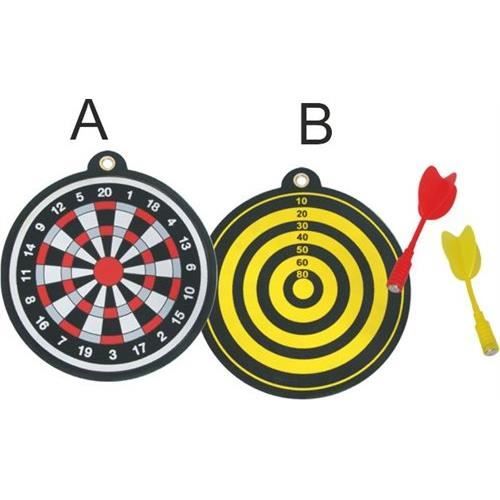 Jeu de fléchettes double face en flocage YOSOO - FHE 15 pouces - Pour