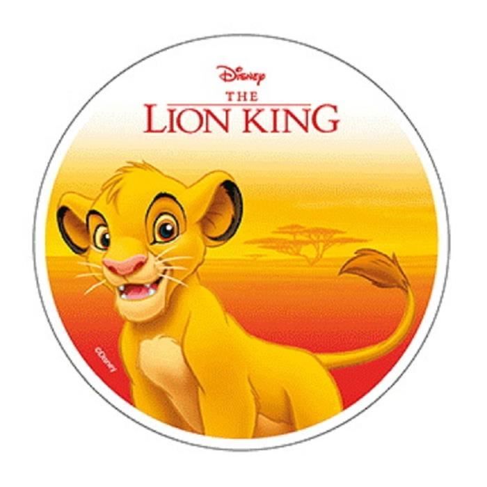 Disque Azyme Cm Le Roi Lion Decor Gateau Anniversaire Cdiscount Maison Disque Azyme Cm Le Roi Lion Decor Gateau Anniversaire Cdiscount Maison