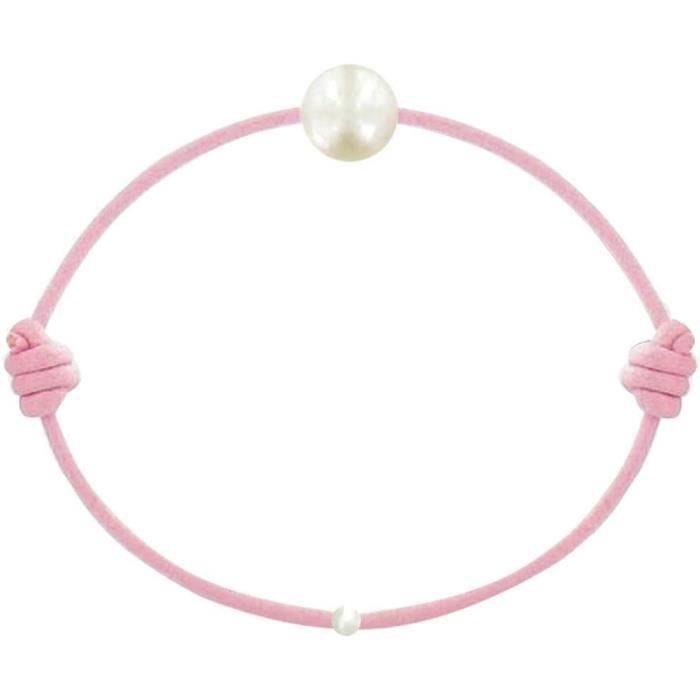 Les Poulettes Bijoux - Bracelet Enfant La Perle Blanche Des Petites Poulettes Classics