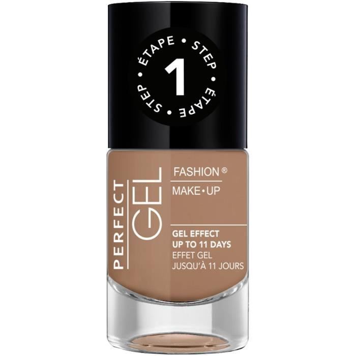 Fashion Make-up Perfect Gel Nagellack Nr. 6 Rosa Macaron – 10 Ml, Mit Top Coat Bis Zu 11 Tage Haltbar