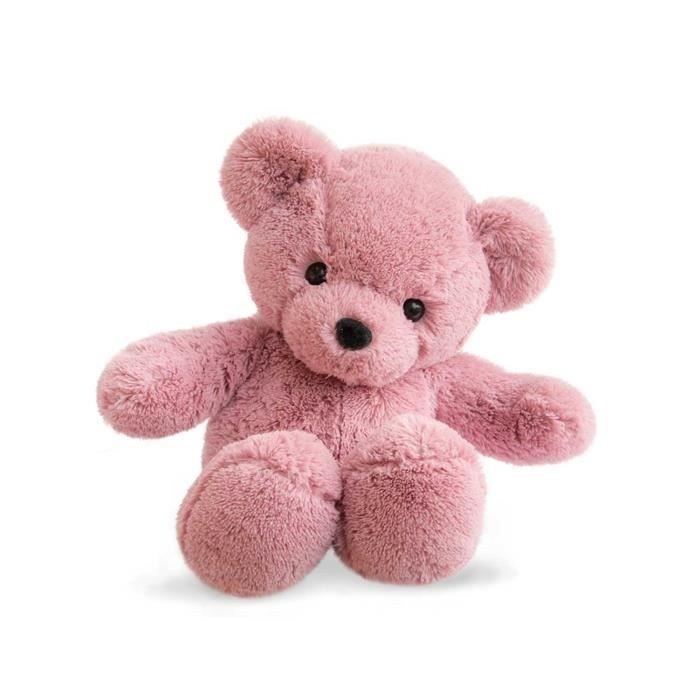 peluche ours rose