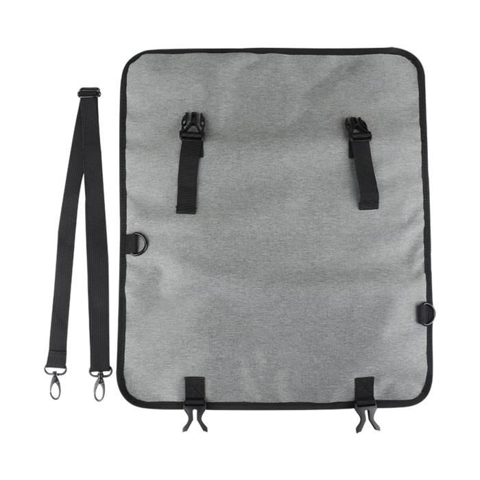 Angus Stoke Sean - Sac à Couteaux Pour Cuisiniers - Grand Cuir - Couteau Poche Couteau Couteau De Chef Refermable - Sac De Cuisine, Vert Olive/Marron