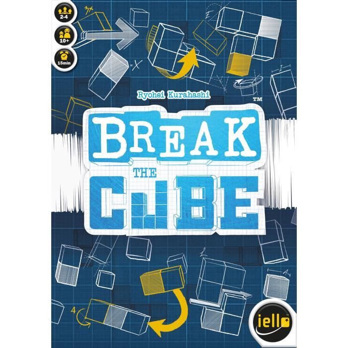 break the cube - jeu de société - réflexion - iello 51950