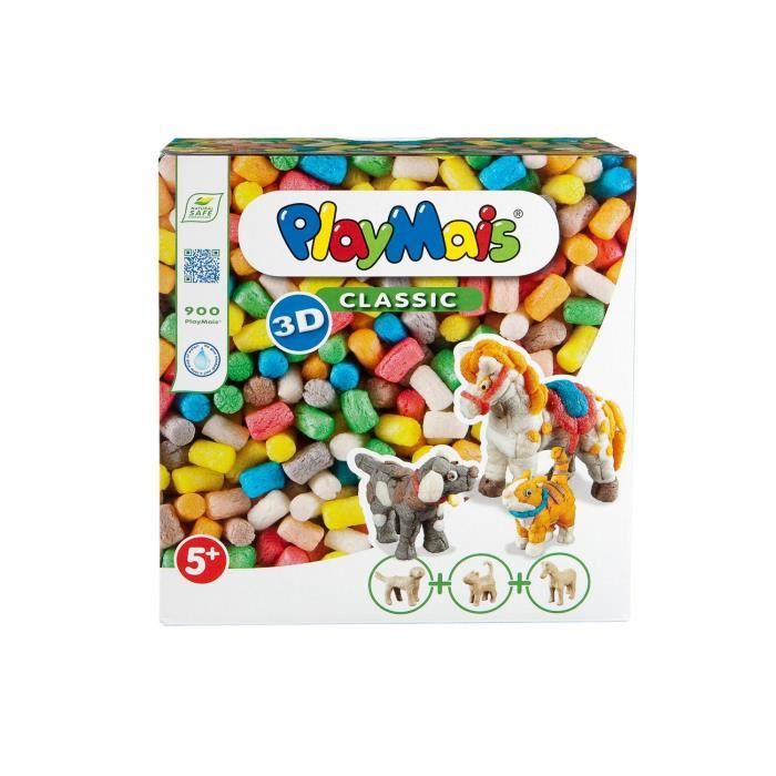 Photo de playmais-boite-classic-3d-animaux-domestique