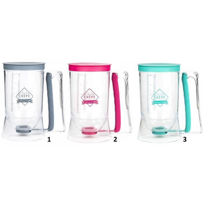 Distributeur De Pâte à Crêpes PERFETSELL - 900ml En Acier Inoxydable | Pour Crêpes, Muffins, Gaufres