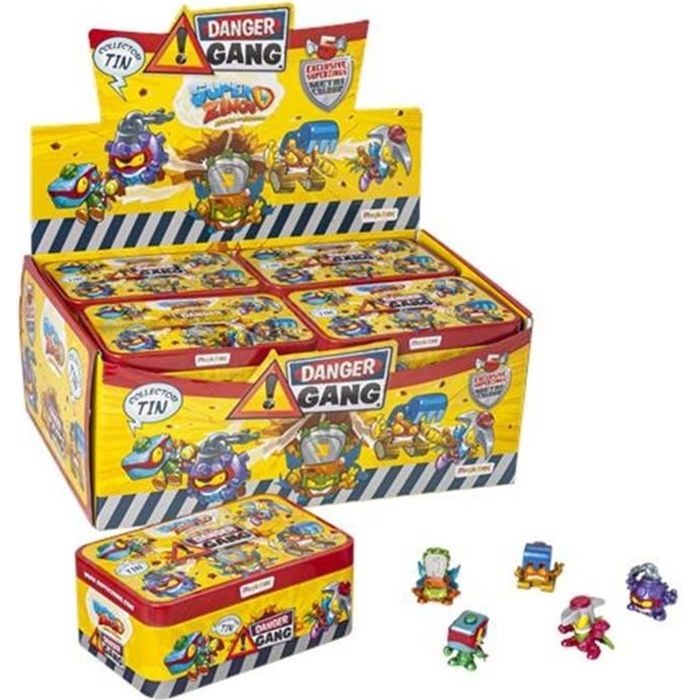 SuperZings - MAGIC BOX - 5 figurines Rivals of Kaboom Danger Gang - Jouet pour enfants