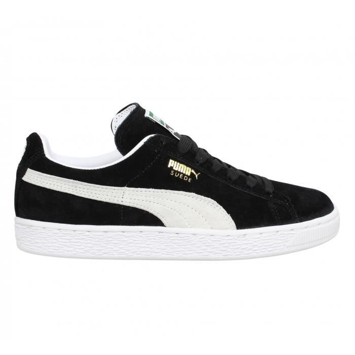 puma velours noir