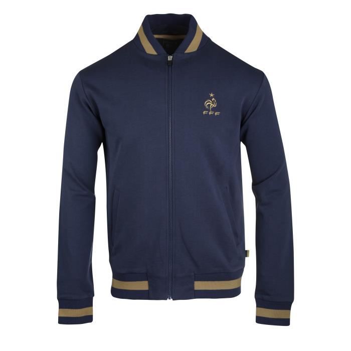 Equipe de FRANCE de football Veste zipp/ée FFF Collection Officielle Taille Homme