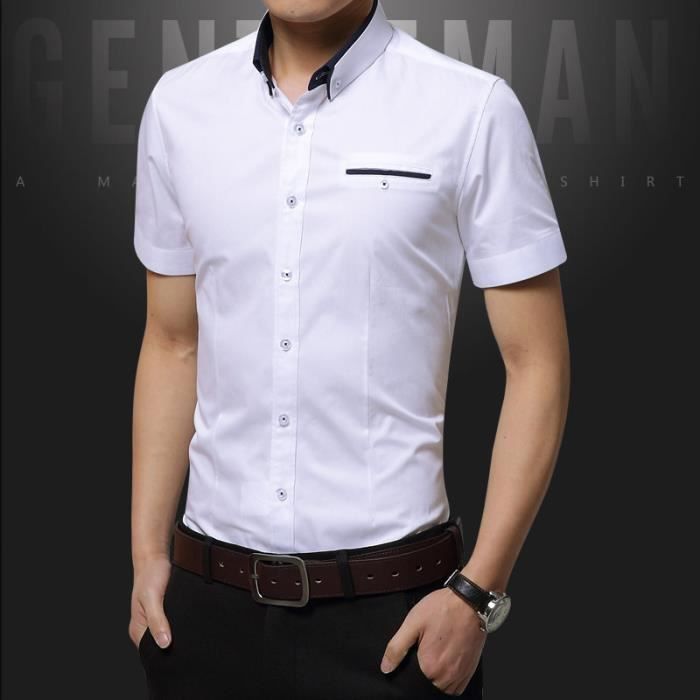 chemise repassage facile