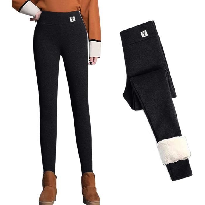 Legging Tuff Athletics Doublé Polaire – Noir, Taille S (7/8 Ans) – Fille, Neuf Sans étiquettes