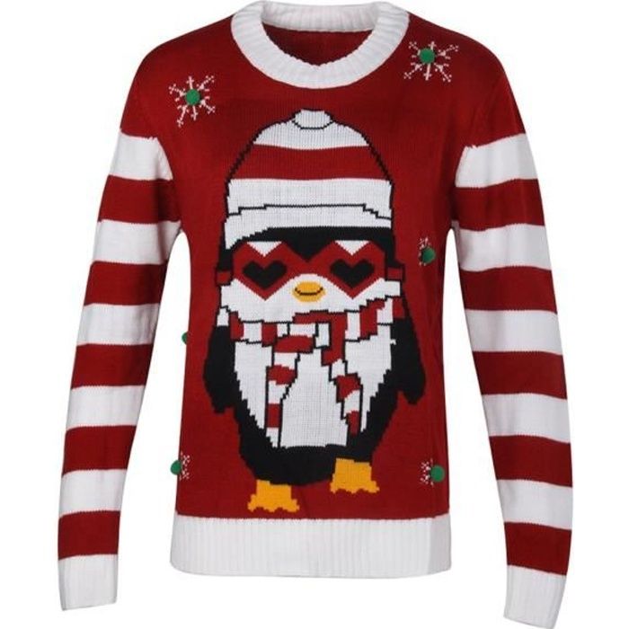 Epaisse Moche Noel Pull Pull De Tricot Pulls Maille Des Femmes