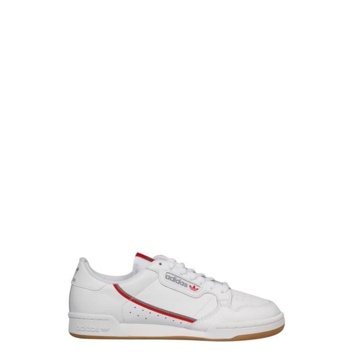 Adidas Continental 80 Cloud White/Grey Three-Red - FV0356 | Sneaker District