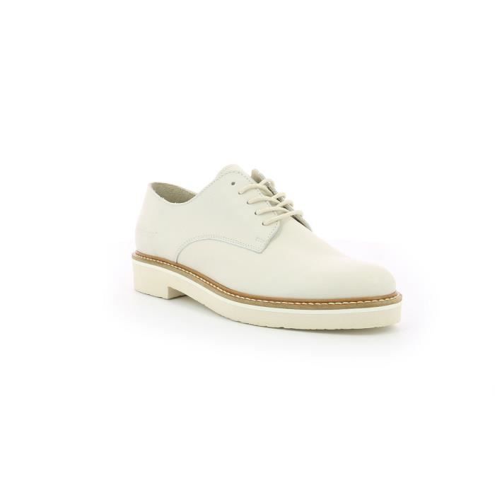 derbies blanche femme