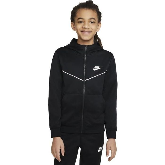 Veste Nike Sportswear Repeat noir enfant Noir - Cdiscount Sport