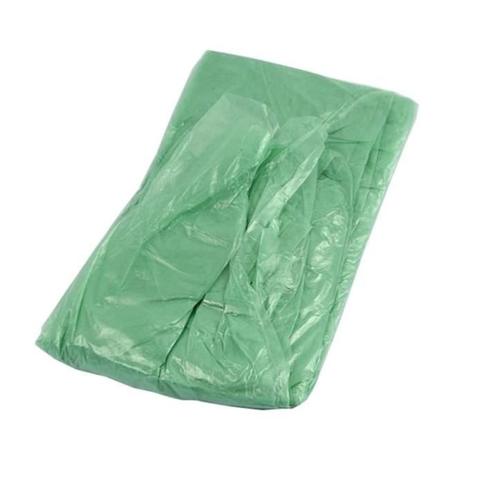 Poncho De Pluie Jetable D'Urgence Adulte - Imperméable Avec Capuche, Emballé En Boule Porte-Clés Colorée