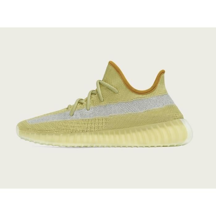 Basket yeezy jaune hot sale