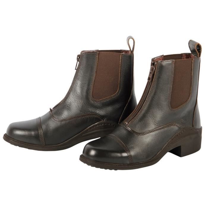boots jodhpur en cuir zippé harry's horse - bruin - 41