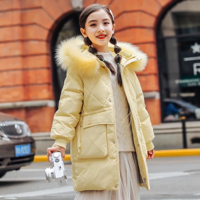 Parka clearance fourrure fille