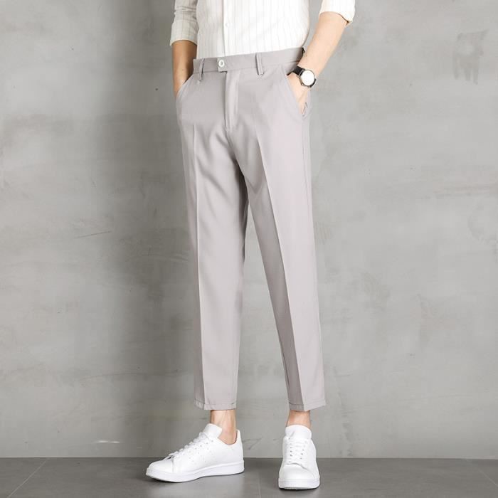 Pantalon homme droit best sale